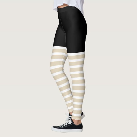 Holiday Sexy Elf Leggings Candy Cane Kerstmis (Links)