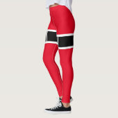 Holiday Sexy Elf Leggings Candy Cane Kerstmis (Links)