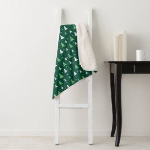 Holiday Sherpa Blanket Deken