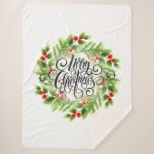 Holiday Sherpa Blanket Sherpa Deken (Voorkant)