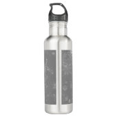 Holiday Siamese Cat Waterverf Waterfles (Achterkant)