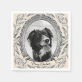 Holiday Silver Lijst Foto Servet (Voorkant)