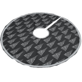 Holiday Silver Tree Elegant Modern Minimalistisch Kerstboom Rok