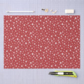 Holiday Simple Starry Glimmers Rood Tissuepapier (Craft)