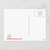 Holiday Snow Beagle | Schattigee kersthond Feestdagenkaart (Achterkant)