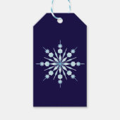 Holiday Snowflake Cadeaulabel (Voorkant)