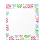 Holiday Snowflake Notitieblok (Voorkant)