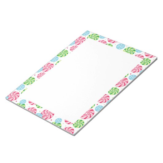 Holiday Snowflake Notitieblok (Schuin)