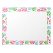 Holiday Snowflake Notitieblok (Voorkant)