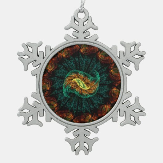 Holiday Snowflake Ornament (Voorkant)