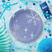 Holiday Snowflake Papieren Bordje (Feest)