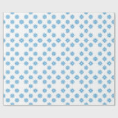 Holiday Snowflake Patroon 2 Cadeaupapier (Vlak)