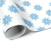 Holiday Snowflake Patroon 2 Cadeaupapier (Rol Hoek)