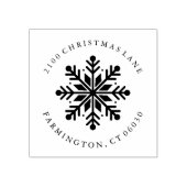 Holiday Snowflake Rubberstempel (Afrduk)