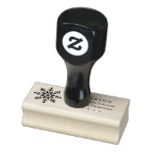 Holiday Snowflake Rubberstempel (Stempel)