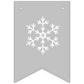 Holiday Snowflakes Banner Flags (Tweede vlag)