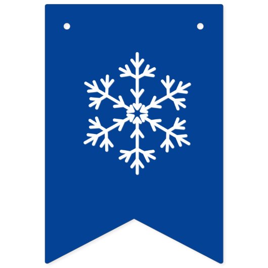 Holiday Snowflakes Banner Flags (Tweede vlag)