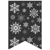 Holiday Snowflakes Banner Flags (Tweede vlag)
