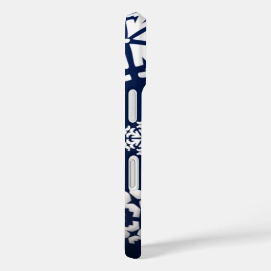 Holiday Snowflakes Case-Mate iPhone Case (Achterkant / Rechts)