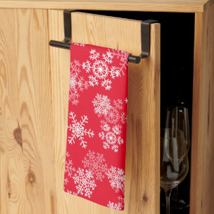 Holiday Snowflakes Kitchen Towel Theedoek