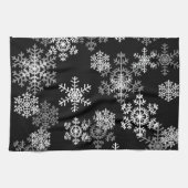 Holiday Snowflakes Kitchen Towel Theedoek (Horizontaal)