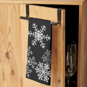 Holiday Snowflakes Kitchen Towel Theedoek