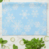 Holiday Snowflakes Kitchen Towel Theedoek (Gevouwen)