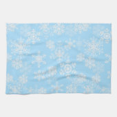 Holiday Snowflakes Kitchen Towel Theedoek (Horizontaal)