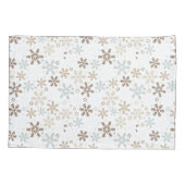 Holiday Snowflakes Pillowcase Kussensloop (Achterkant)