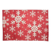 Holiday Snowflakes Pillowcase Kussensloop (Voorkant)