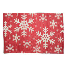 Holiday Snowflakes Pillowcase