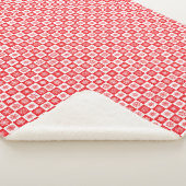 Holiday Snowflakes Sherpa Blanket Sherpa Deken (3/4)