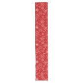 Holiday Snowflakes Table Runner Lange Tafelloper (Voorkant)
