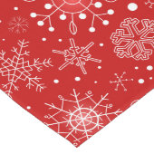 Holiday Snowflakes Table Runner Lange Tafelloper (Hoek)