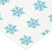 Holiday Snowflakes Table Runner Medium Tafelloper (Hoek)