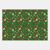 Holiday Snowman Inpakpapier Vel (Voorkant)