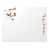 Holiday Snowman Notitieblok (Voorkant)