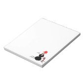 Holiday Snowman Notitieblok (Linkerzijde)