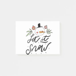Holiday Snowman Post-it® Notes