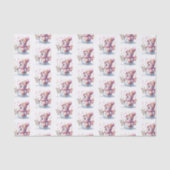 Holiday Snowman Tissue Paper Tissuepapier (Voorkant)