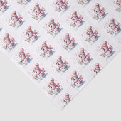 Holiday Snowman Tissue Paper Tissuepapier (Detail)