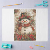 Holiday Snowman Tissuepapier (Craft)