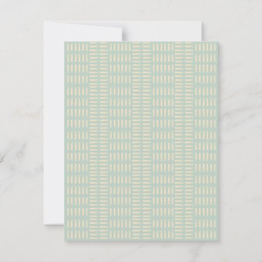 Holiday Sock Exchange Party Kaart (Achterkant)