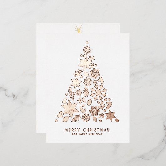 Holiday Sparkle Briefkaart (Voorkant / Achterkant)