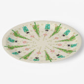 Holiday Sparkle Cats by studioxtine Papieren Bordje (Gekanteld)