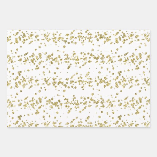 Holiday Sparkle - Elegant Burgundy, Gold en White Inpakpapier Vel (Voorkant 2)