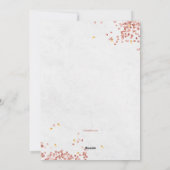 Holiday Sparkle fotokaart Feestdagenkaart (Achterkant)