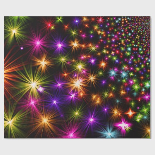 Holiday Sparkles Cadeaupapier (Vlak)