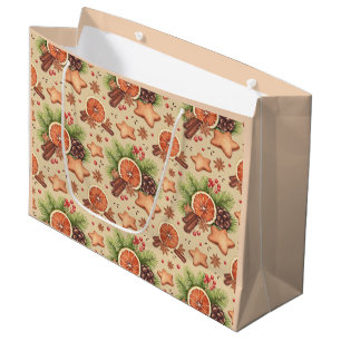 Holiday Spice Gift Bag Groot Cadeauzakje