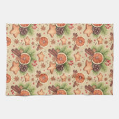 Holiday Spice keukenhanddoek (Horizontaal)